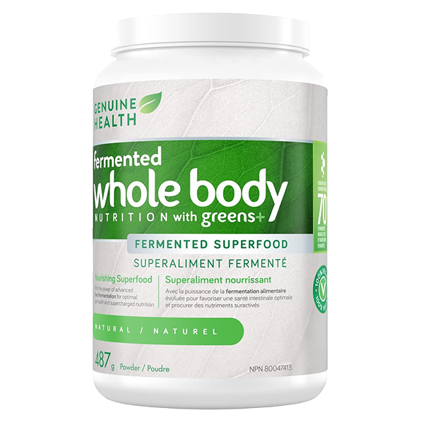 Genuine Health Greens+ Fermented Whole Body Nutrition - 1 Pack