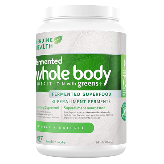 Genuine Health Greens+ Fermented Whole Body Nutrition - 1 Pack